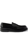 Prada brushed leather loafers - Black