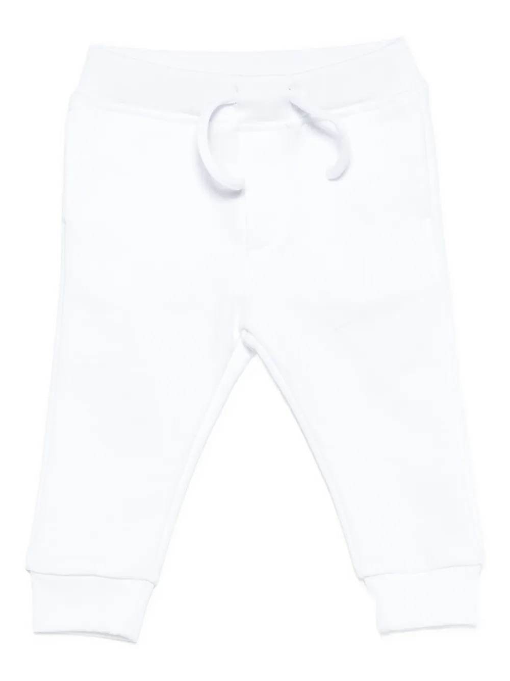 DSQUARED2 KIDS Broek met trekkoord en esdoornblad Wit