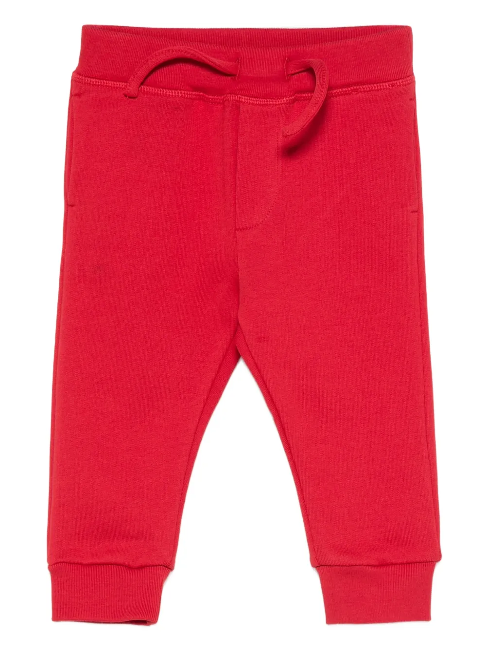 DSQUARED2 KIDS maple-leaf track trousers Rood
