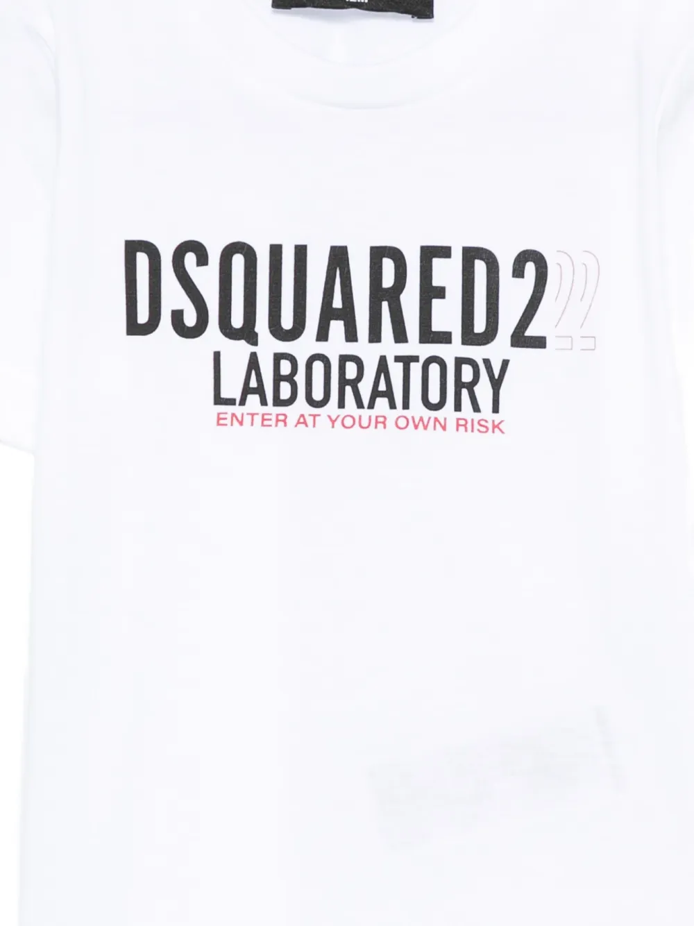 DSQUARED2 KIDS logo-print T-shirt Wit