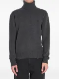 AMI Paris ribbed turtleneck sweater - Grey