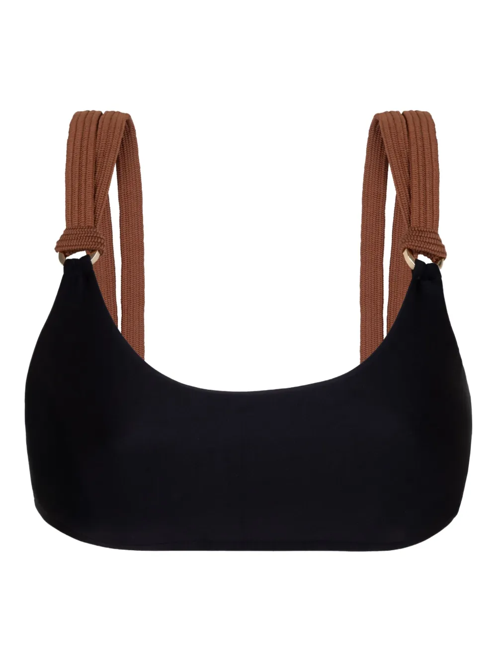 Lenny Niemeyer braided-strap bikini top - ブラック Lenny Niemeyer braided-strap bikini top - ブラック