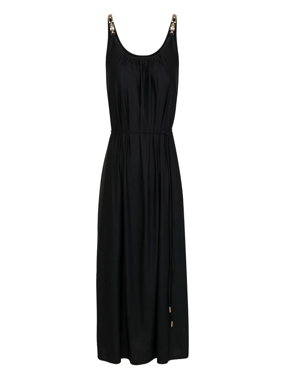Lenny Niemeyer chain-strap midi dress - ブラック Lenny Niemeyer chain-strap midi dress - ブラック