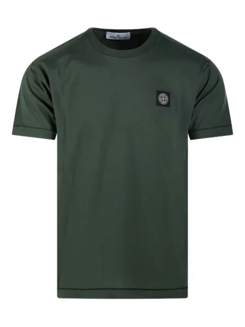 Stone Island Camiseta com patch de logo