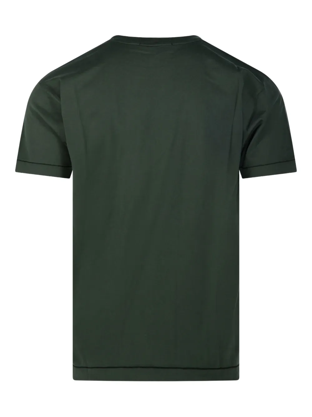 Stone Island T-shirt met logopatch Groen