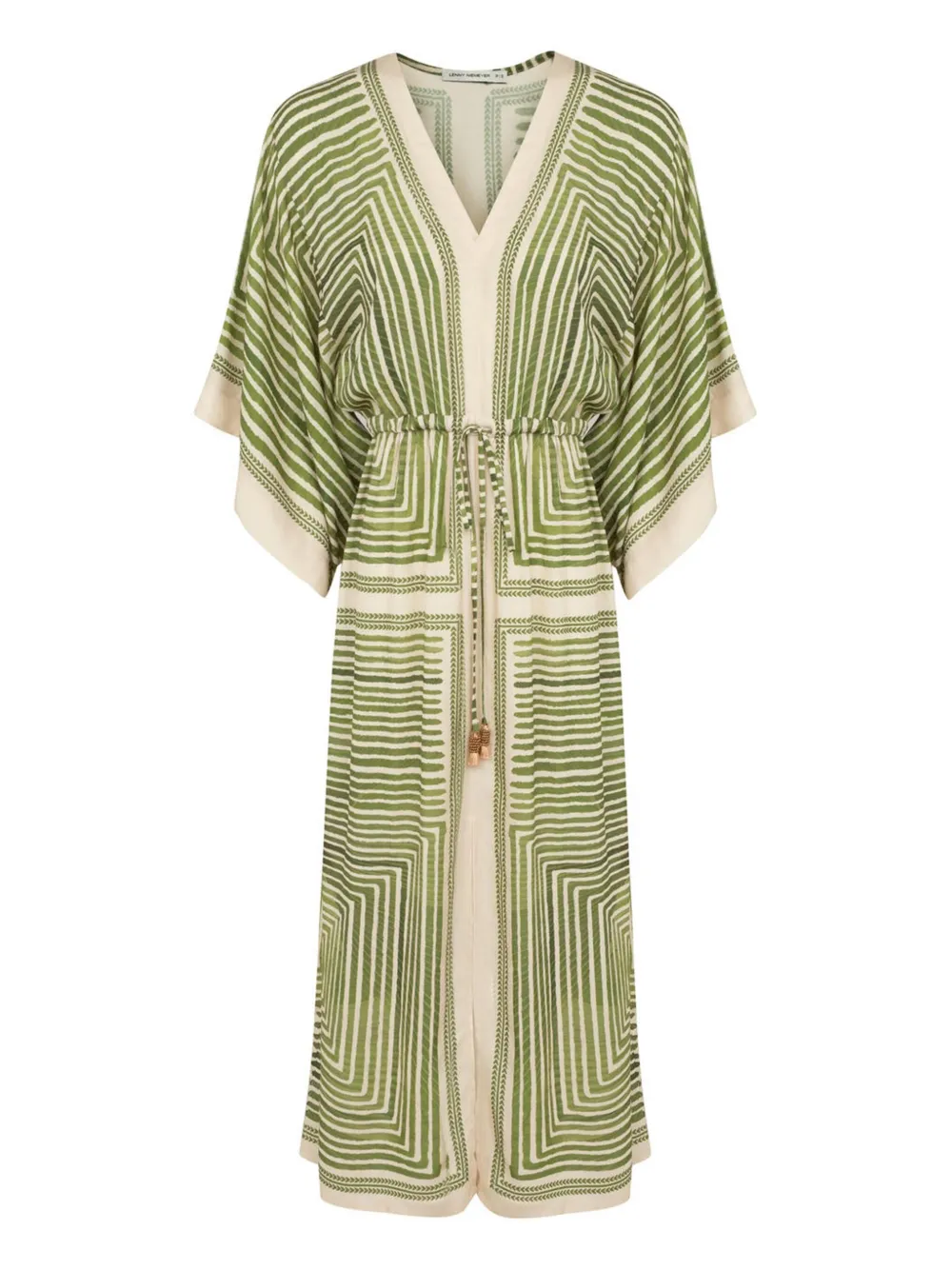 Lenny Niemeyer Saída de praia com estampa geométrica | Verde | Image 1
