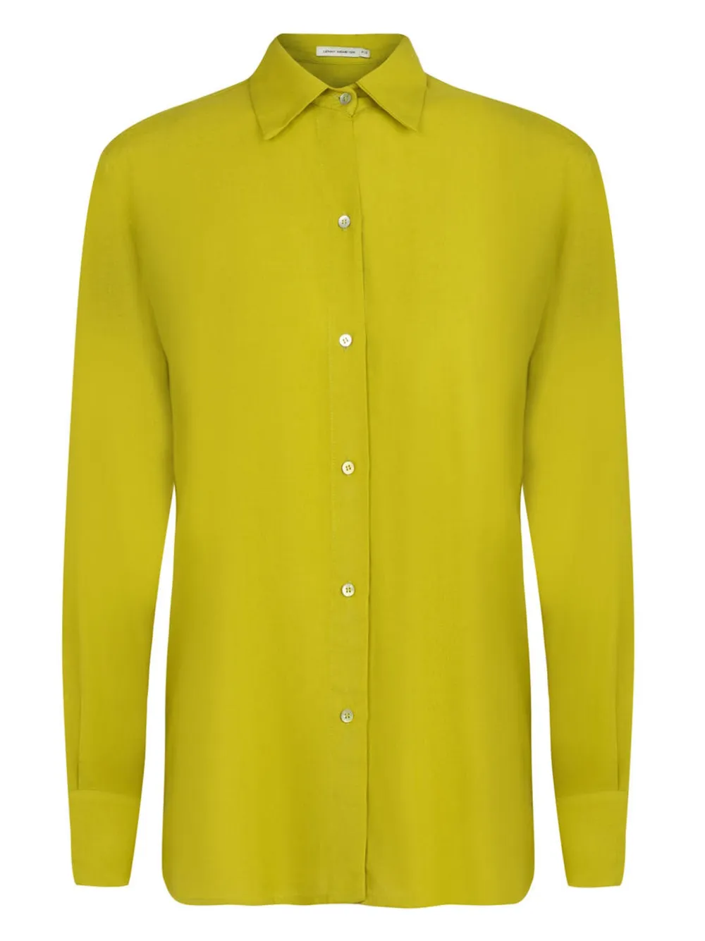 Lenny Niemeyer long-sleeve button-down shirt - Verde