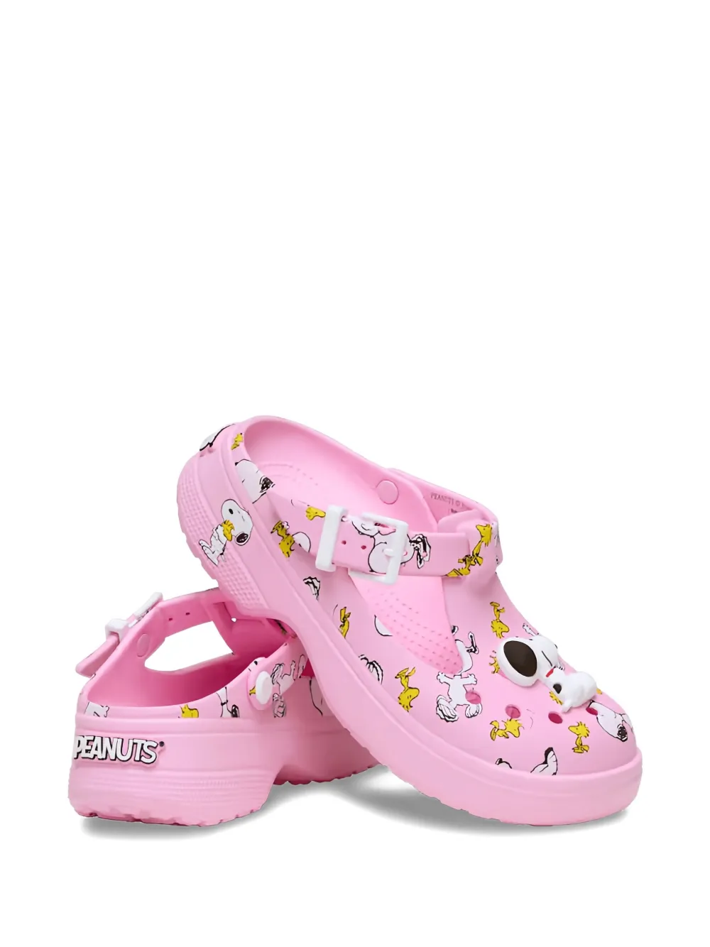 Crocs x Peanuts "Snoopy and Woodstock" clogs Roze
