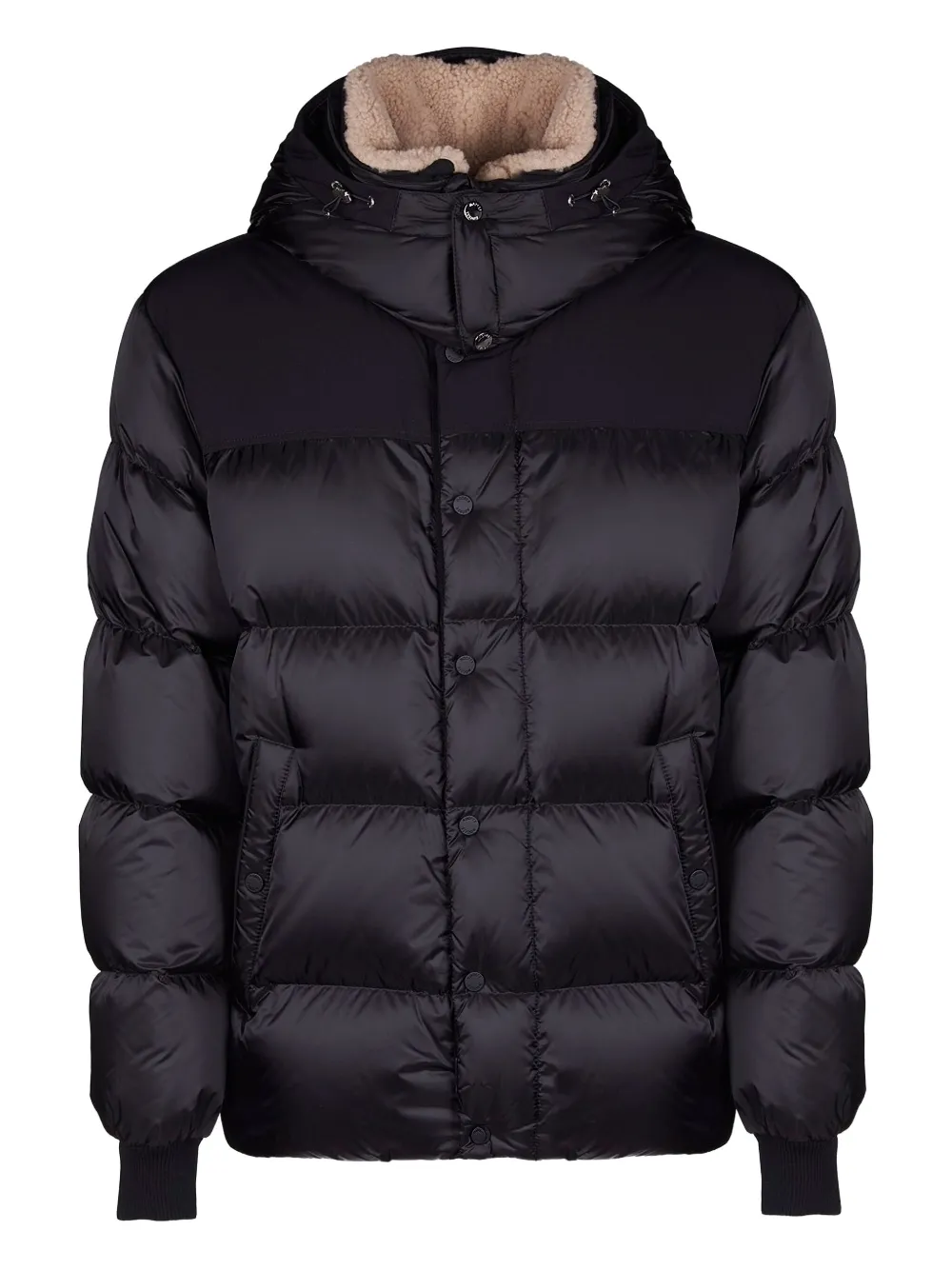 Moorer hooded puffer jacket | Black | Image 1