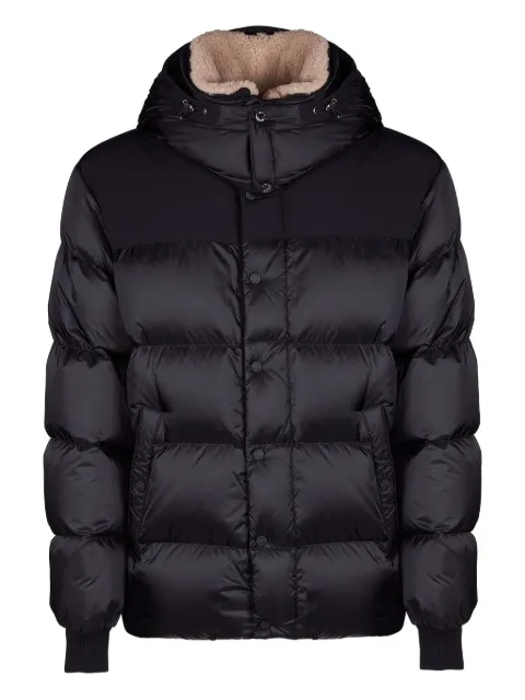 Moorer hooded puffer jacket