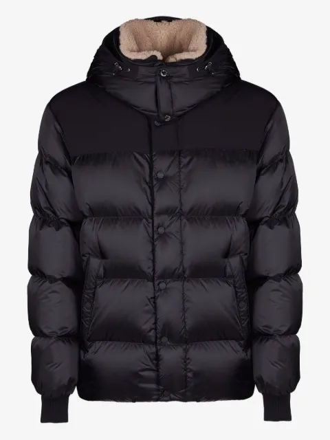 Moorer hooded puffer jacket