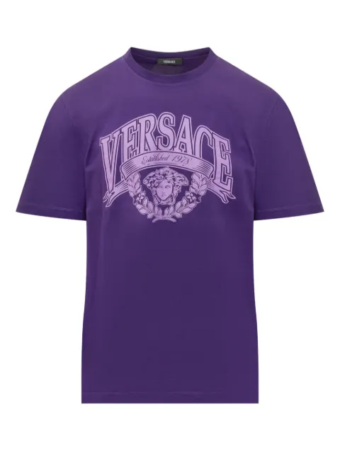 Versace T-shirt met Medusa-embleem