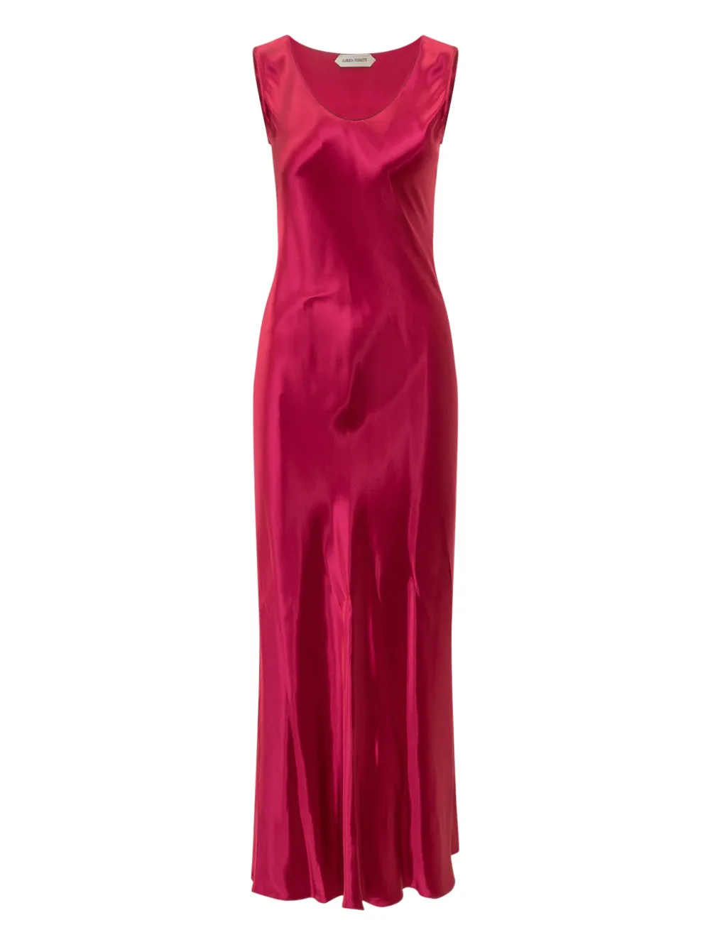 Alberta Ferretti slip midi dress Roze