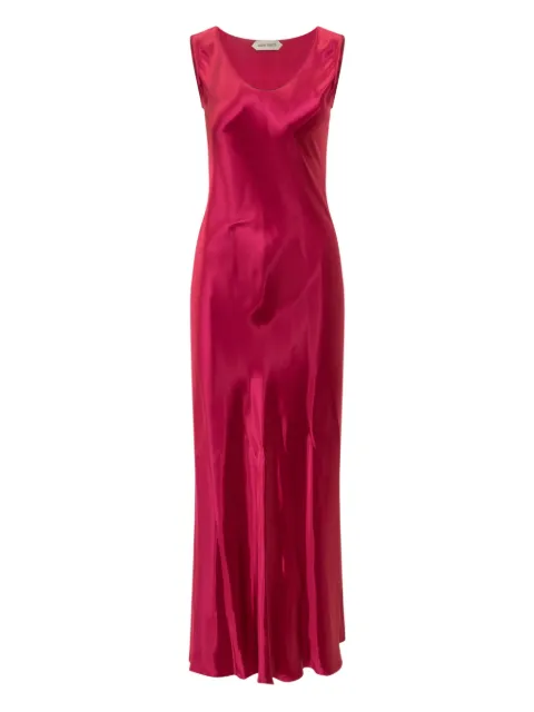 Alberta Ferretti Midikleid mit Spaghettiträgern