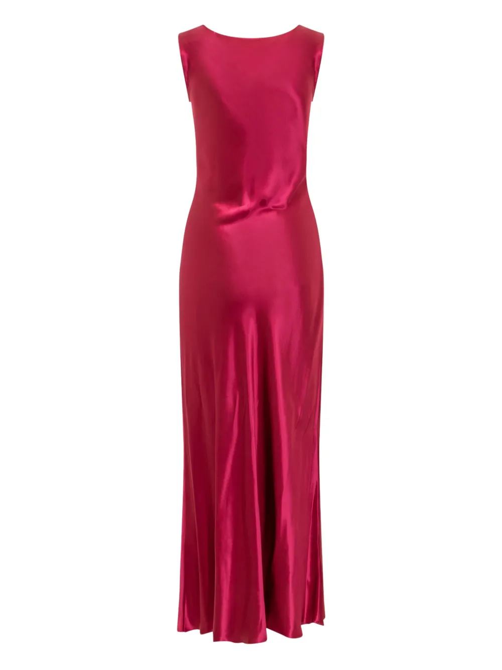 Alberta Ferretti slip midi dress Roze