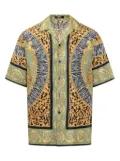 Versace leopard-print shirt - Green
