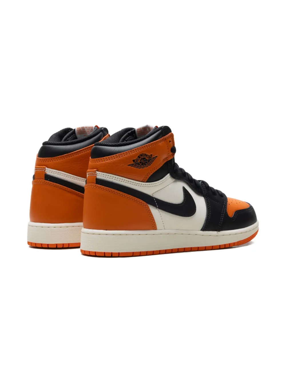 Jordan Kids Air Jordan 1 Retro High OG "Shattered Backboard" sneakers Orange