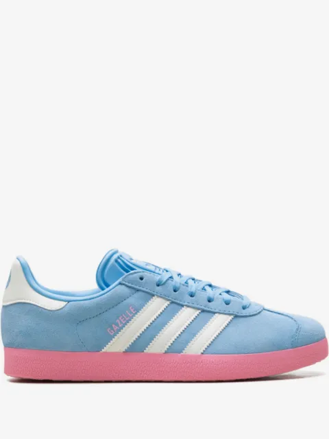 adidas Gazelle three-stripe suede sneakers