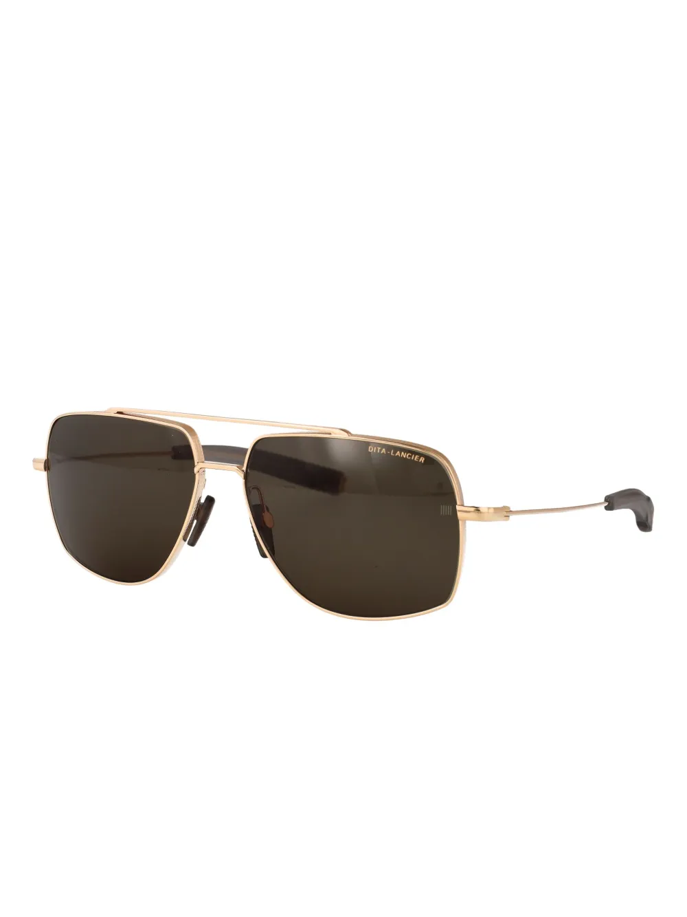 Dita Eyewear Zonnebril met piloten montuur Goud