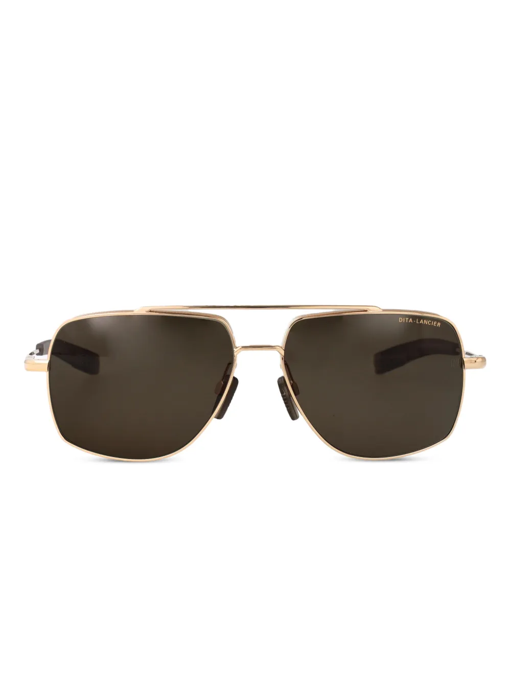 Dita Eyewear pilot sunglasses - ゴールドトーン Dita Eyewear pilot sunglasses - ゴールドトーン