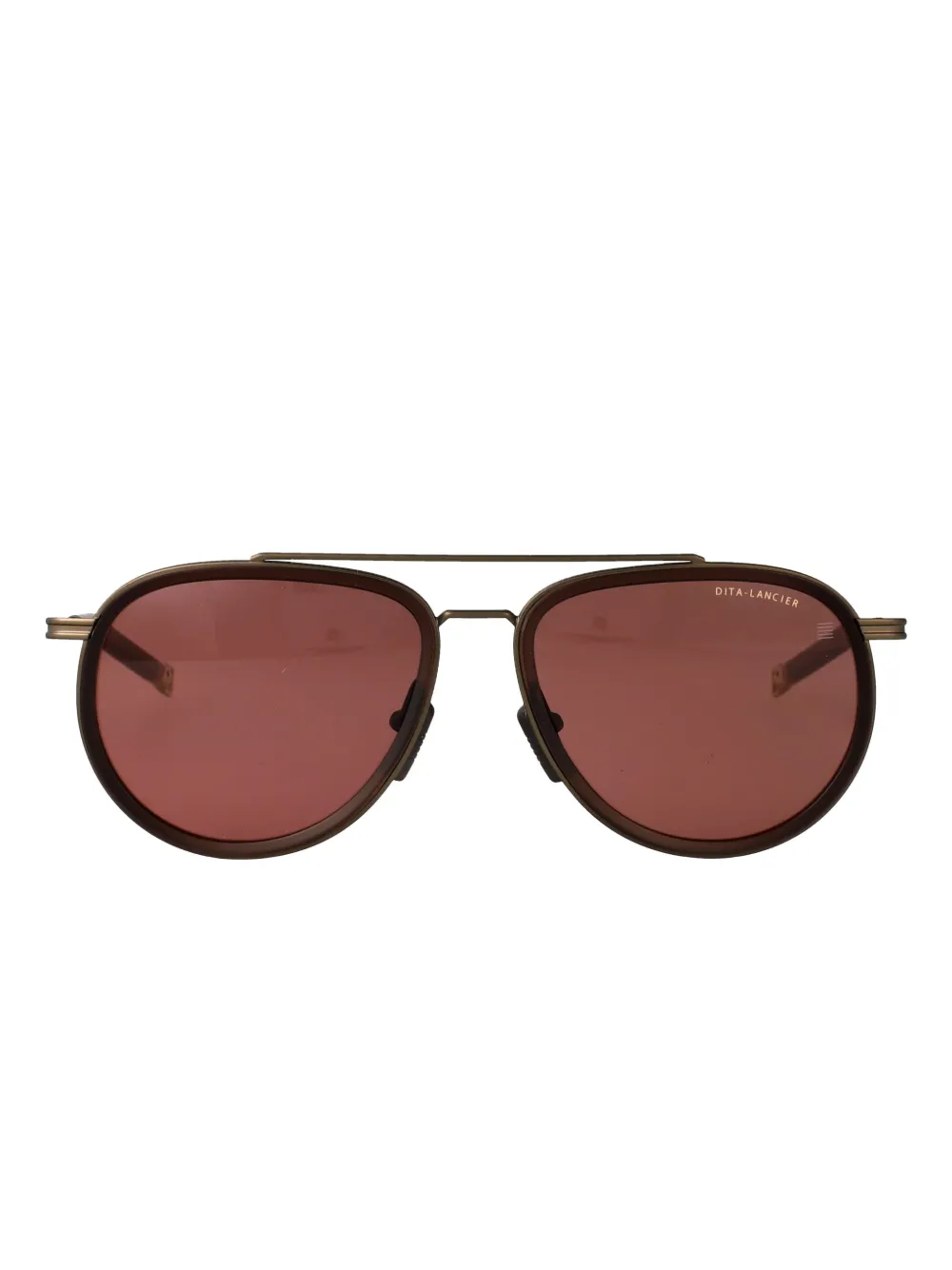 Dita Eyewear pilot sunglasses - ブラウン Dita Eyewear pilot sunglasses - ブラウン