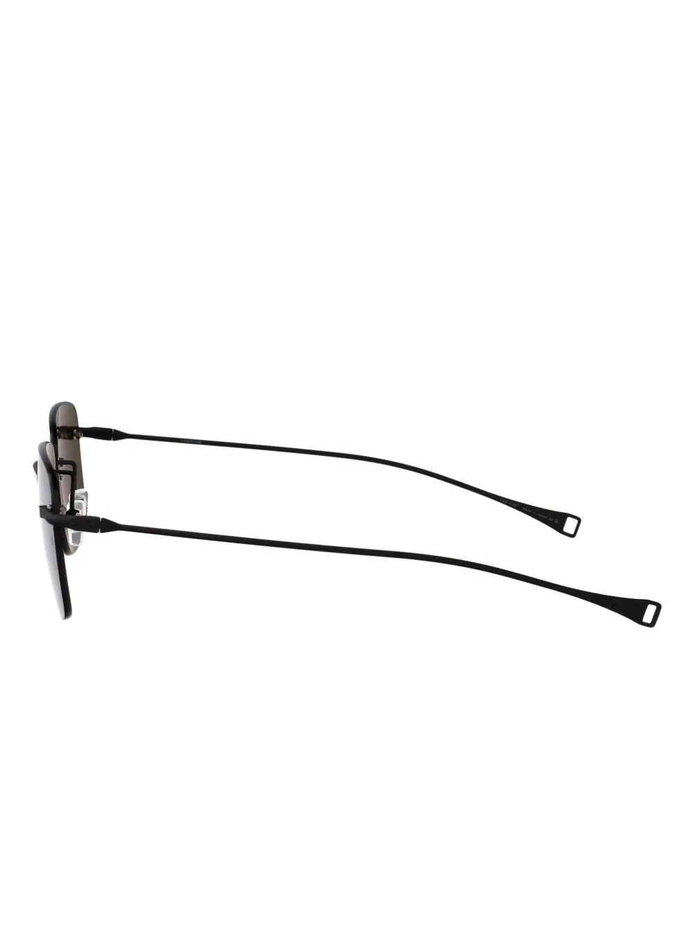 Dita Eyewear LSA-119 zonnebril met randloos montuur Zwart