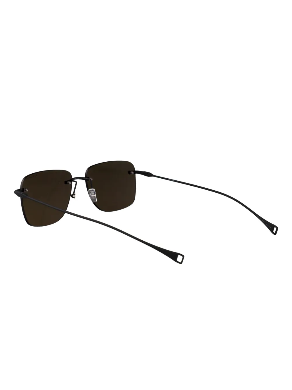 Dita Eyewear LSA-119 zonnebril met randloos montuur Zwart
