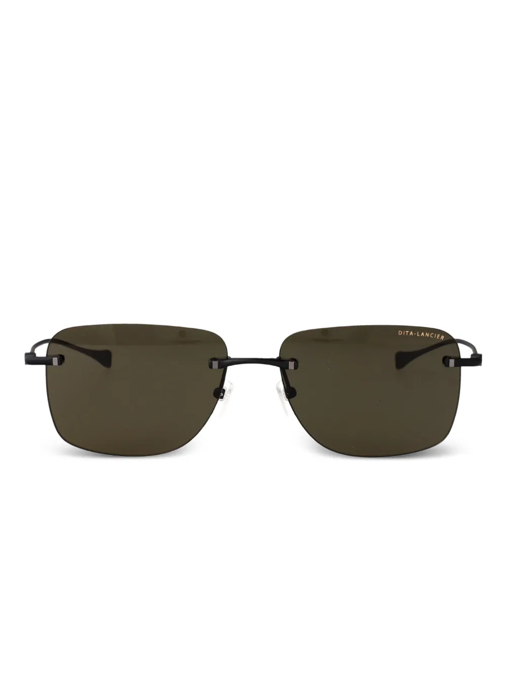 Dita Eyewear LSA-119 zonnebril met randloos montuur Zwart