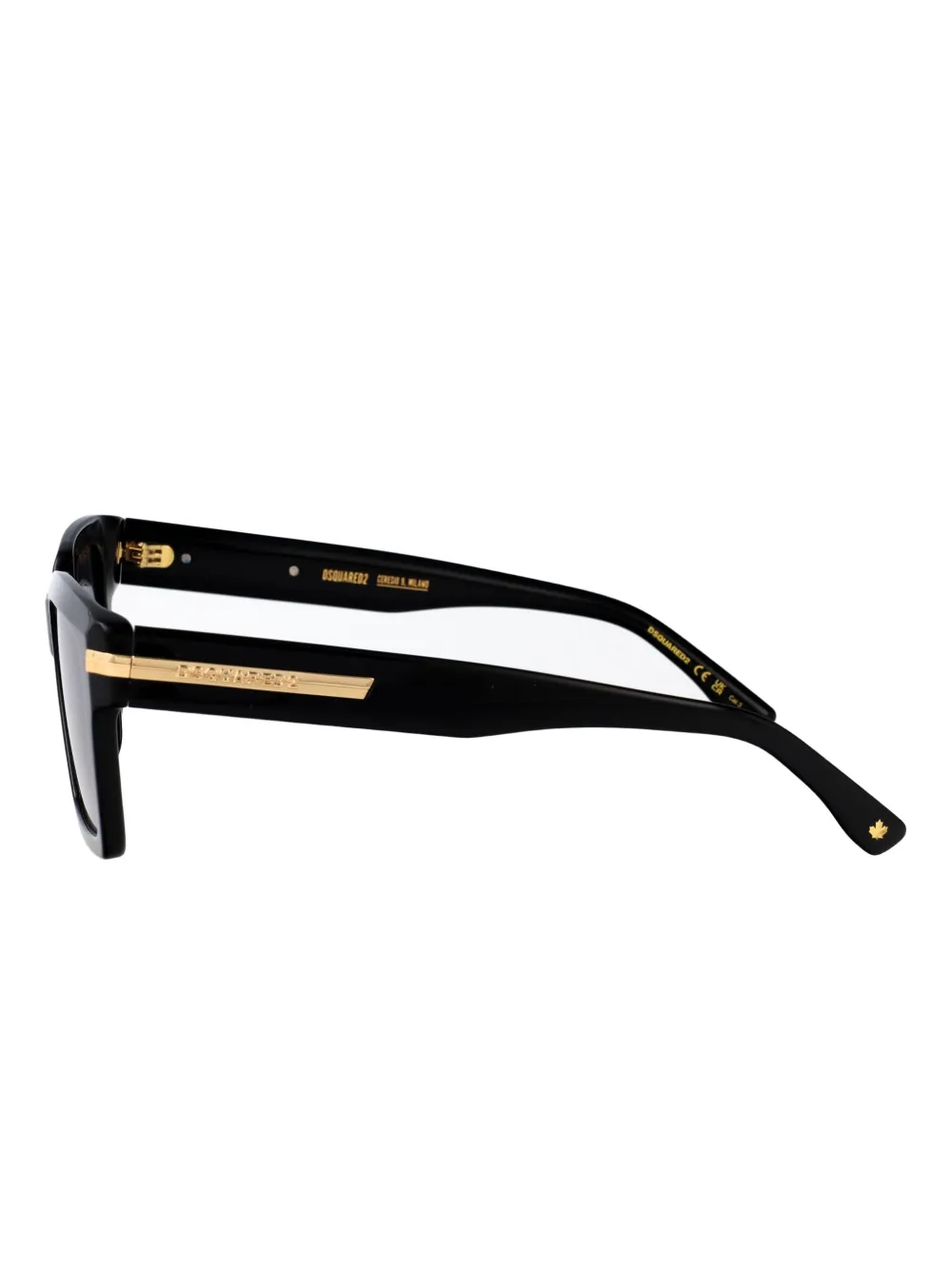 DSQUARED2 EYEWEAR Zonnebril met vierkant montuur Zwart