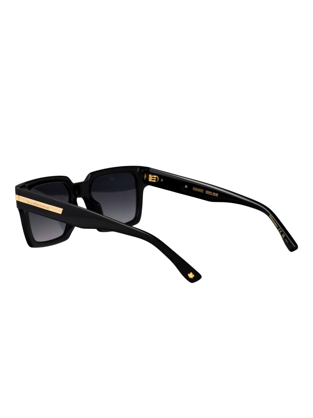 DSQUARED2 EYEWEAR Zonnebril met vierkant montuur Zwart