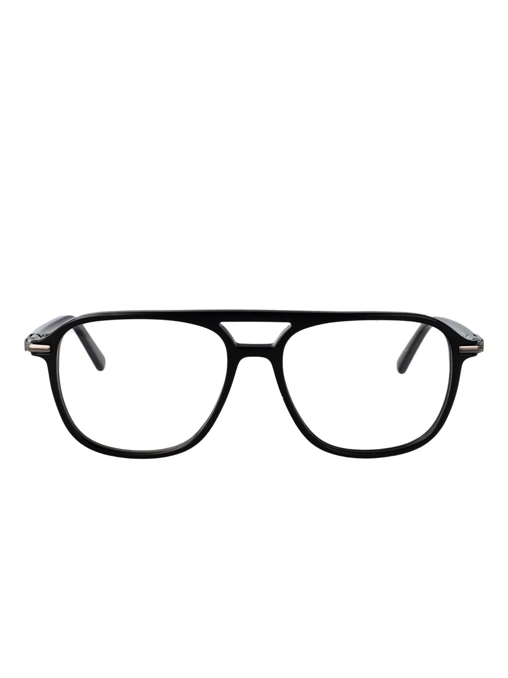 Ferragamo double-bridge glasses 001