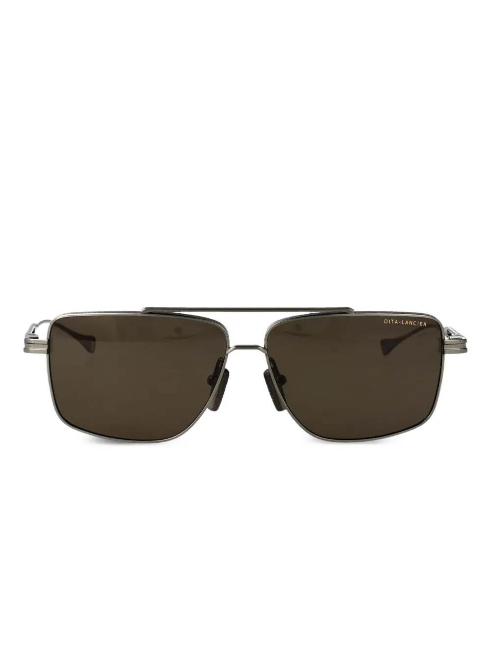 Dita Eyewear LSA-126 zonnebril met vierkant montuur Bruin