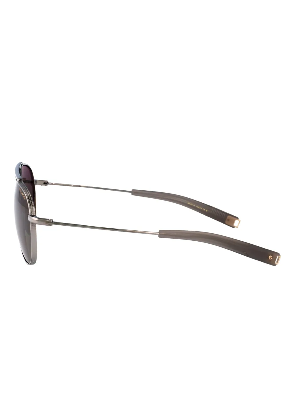 Dita Eyewear Zonnebril met piloten montuur Zilver