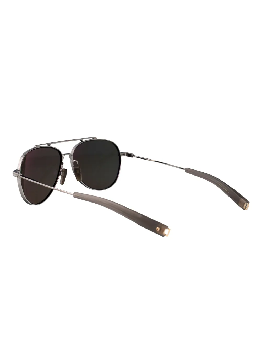 Dita Eyewear Zonnebril met piloten montuur Zilver