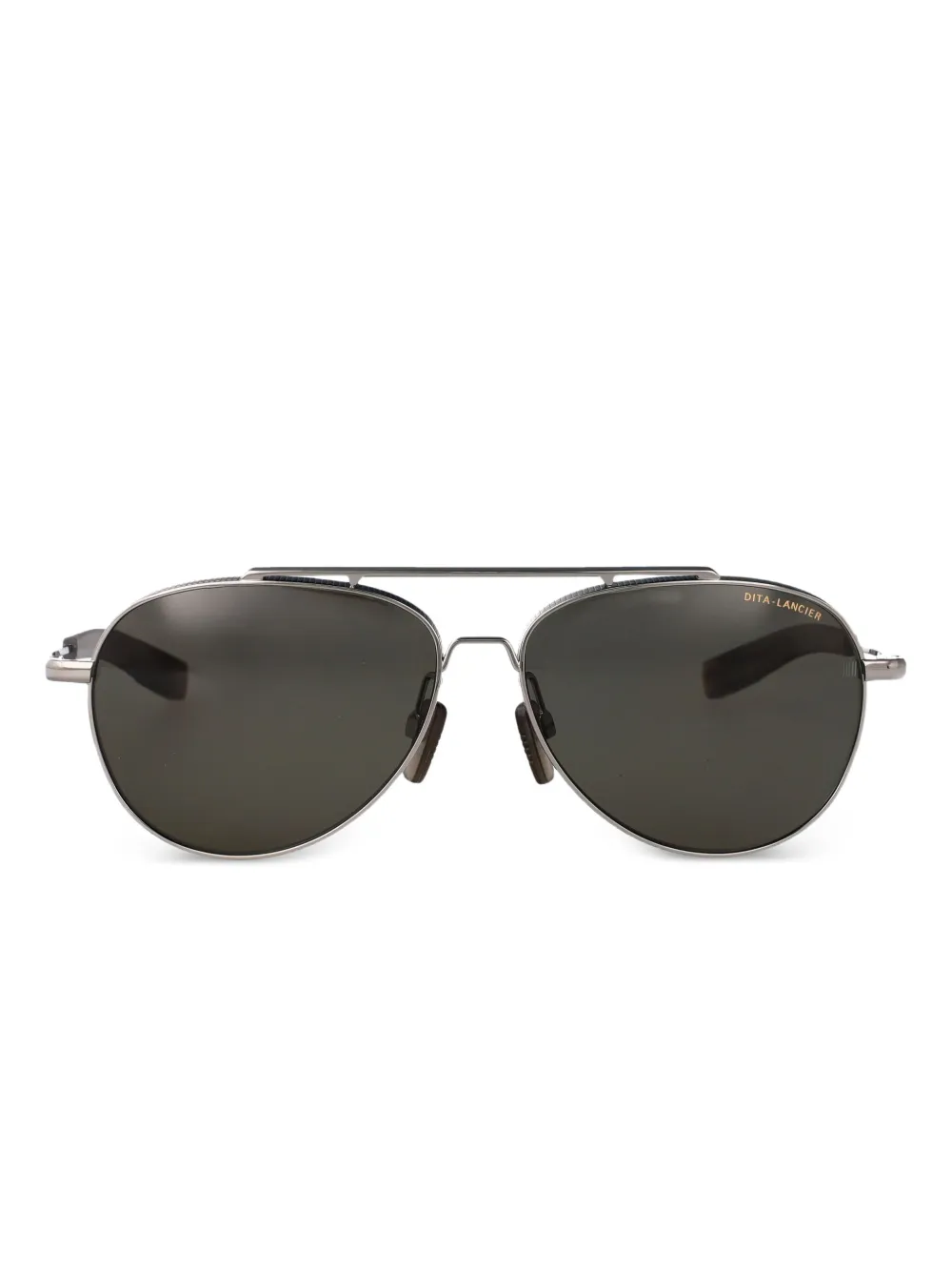 Dita Eyewear Zonnebril met piloten montuur Zilver