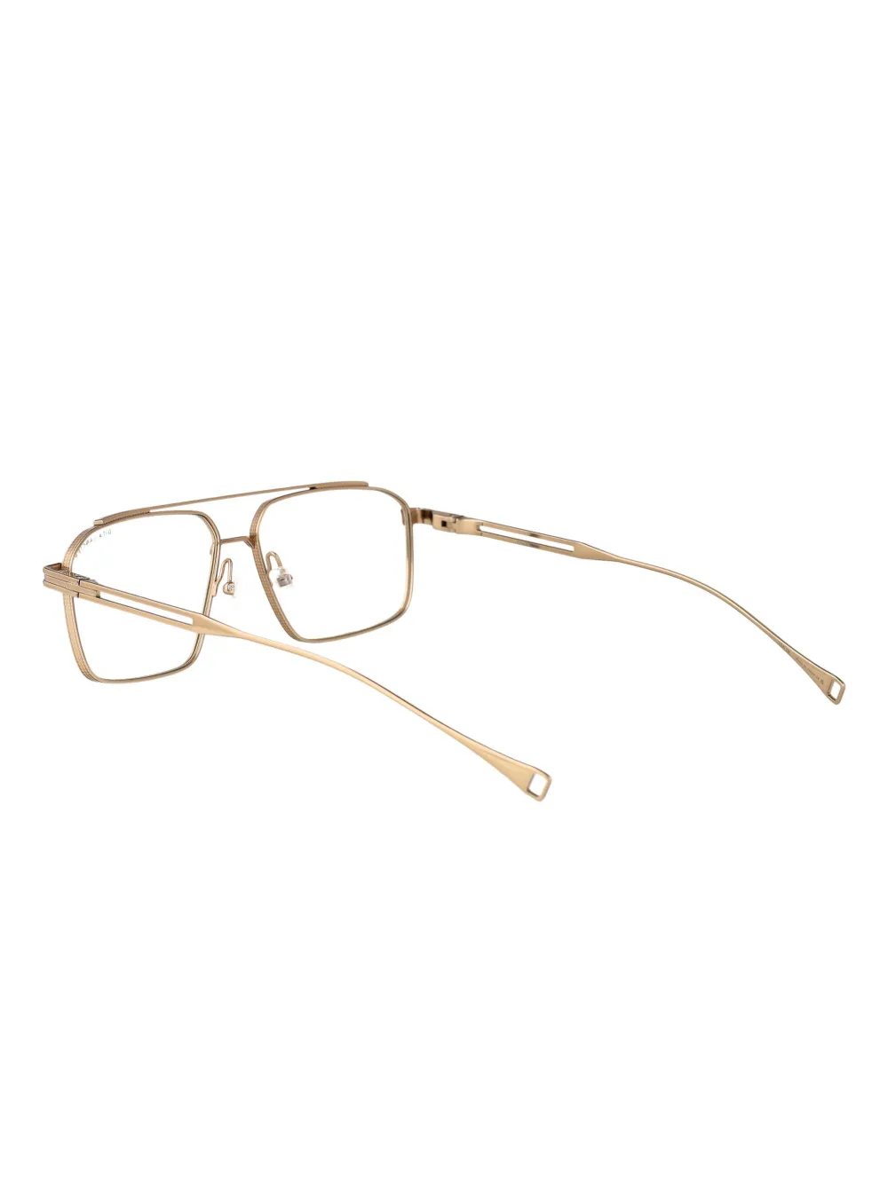 Dita Eyewear LSA-134 bril met dubbele neusbrug Goud