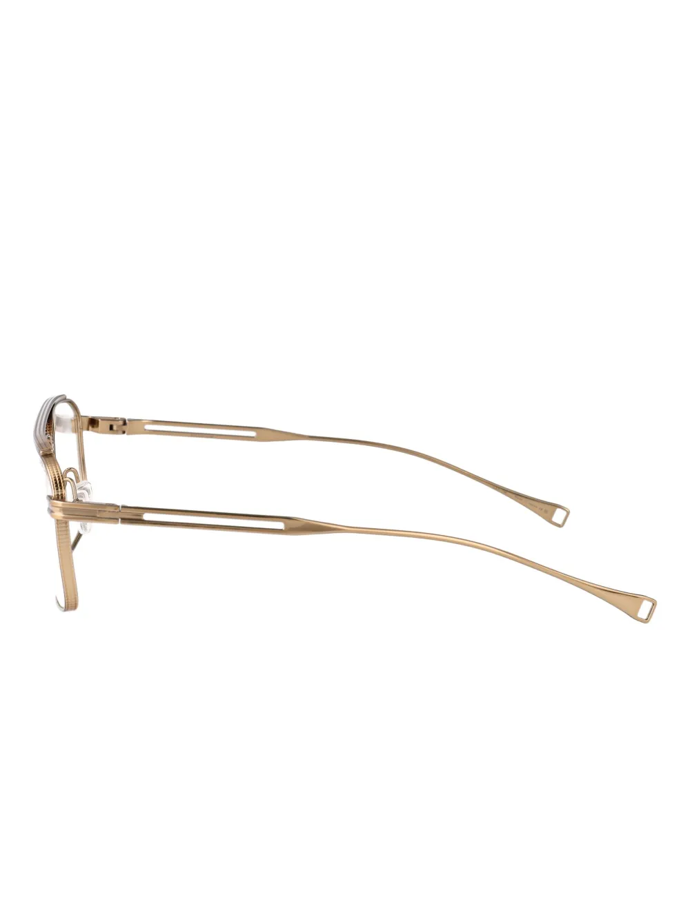 Dita Eyewear LSA-134 bril met dubbele neusbrug Goud