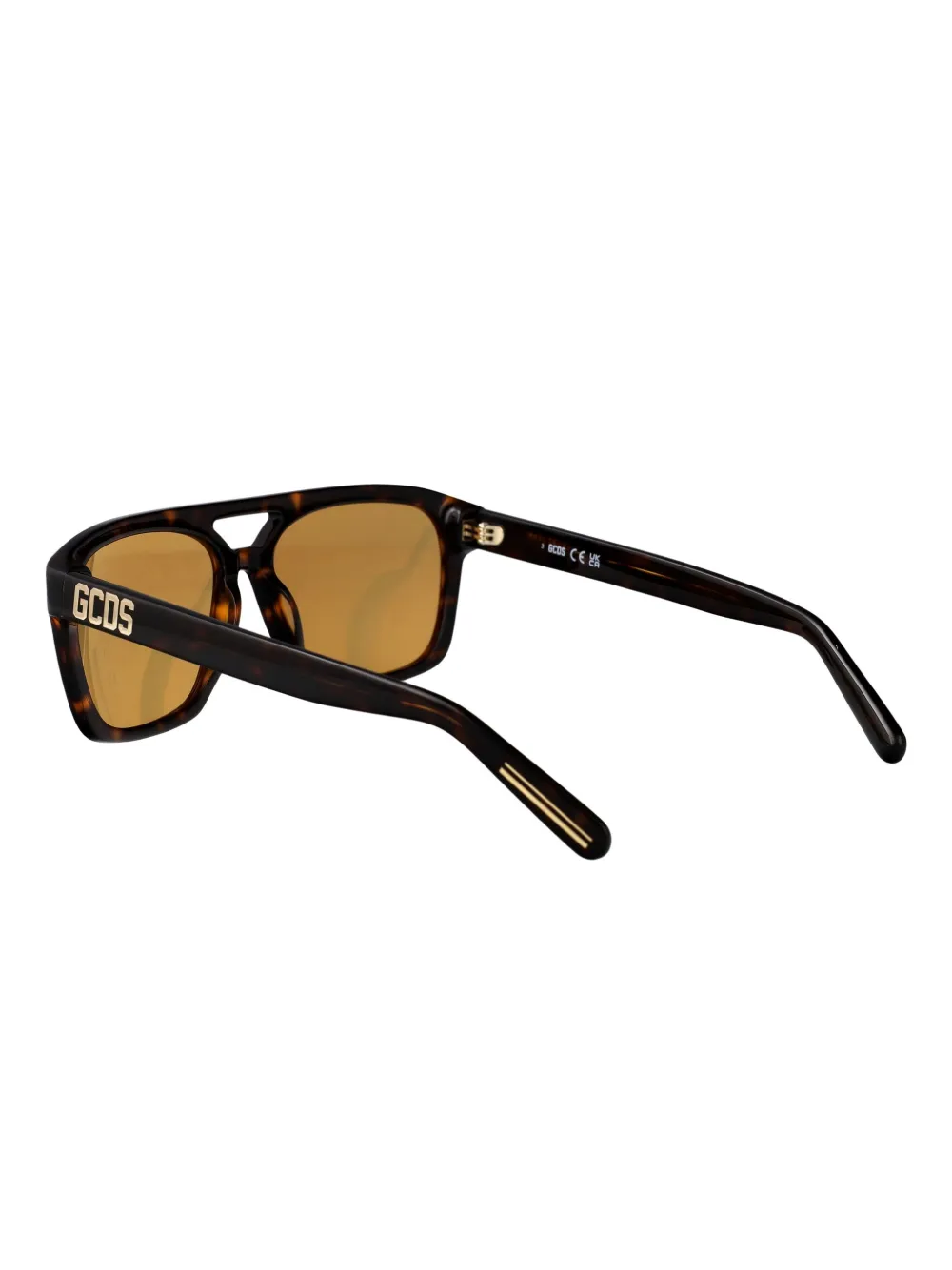 GCDS rectangle sunglasses Bruin