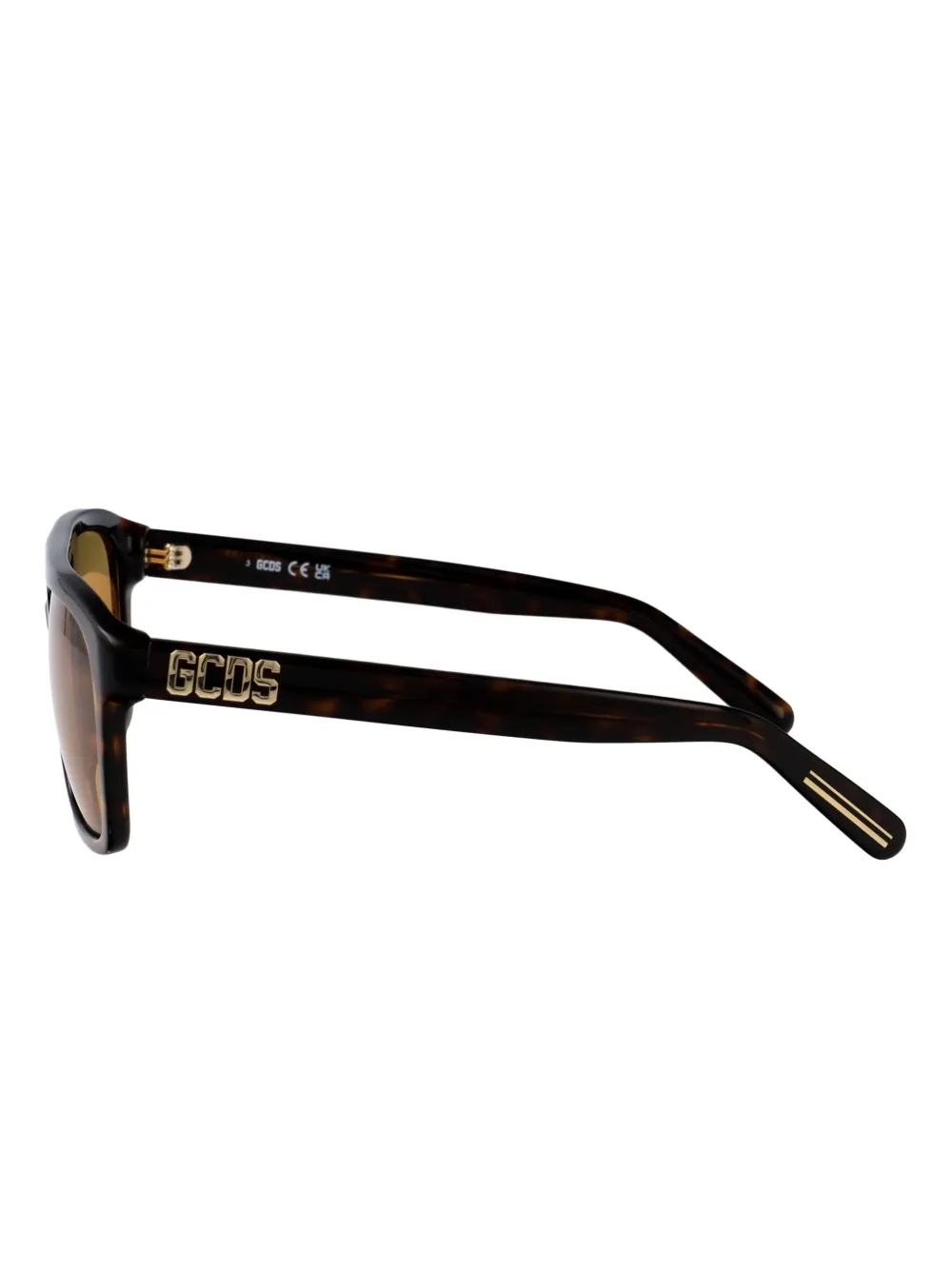 GCDS rectangle sunglasses Bruin