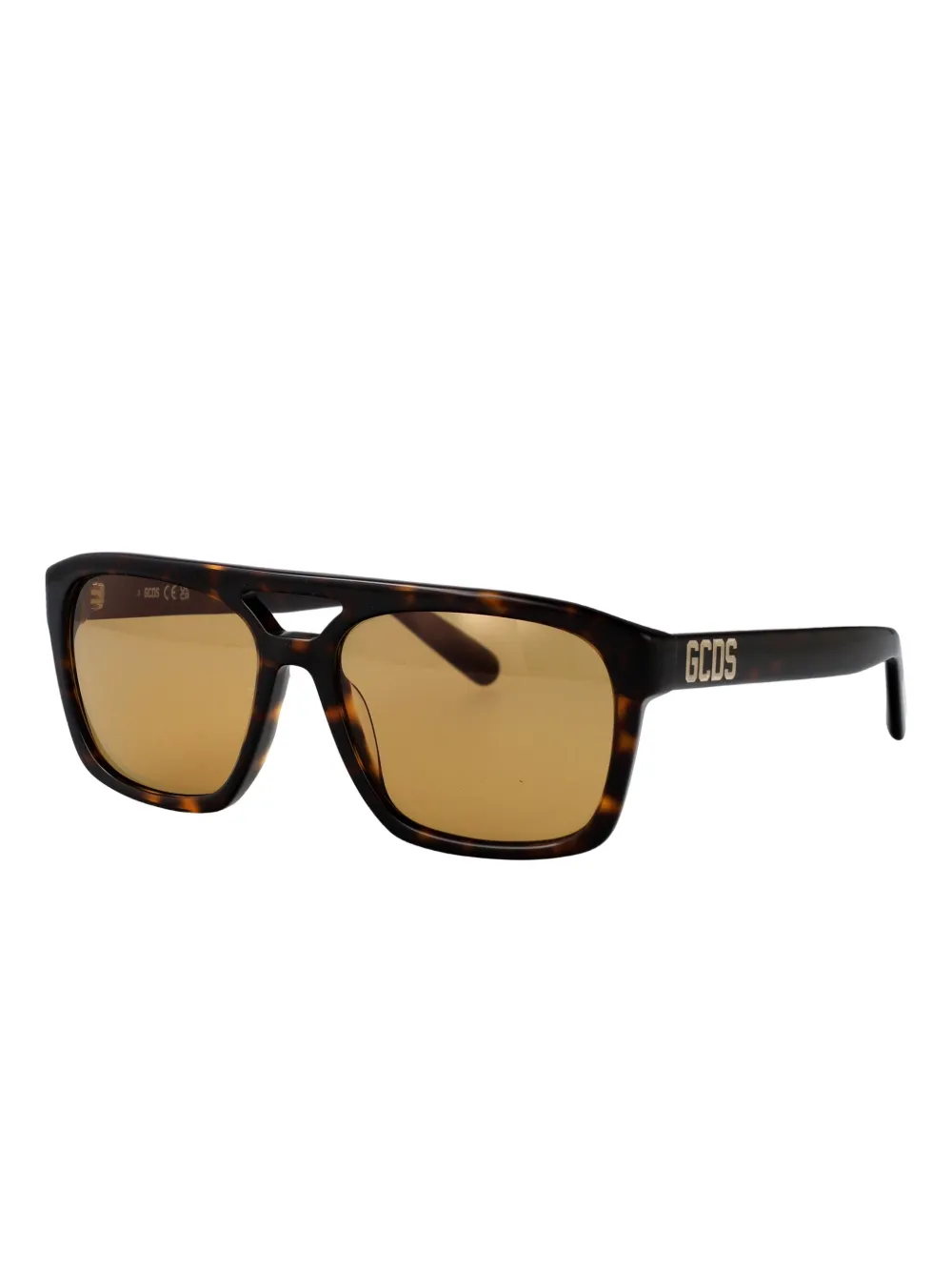 GCDS rectangle sunglasses Bruin