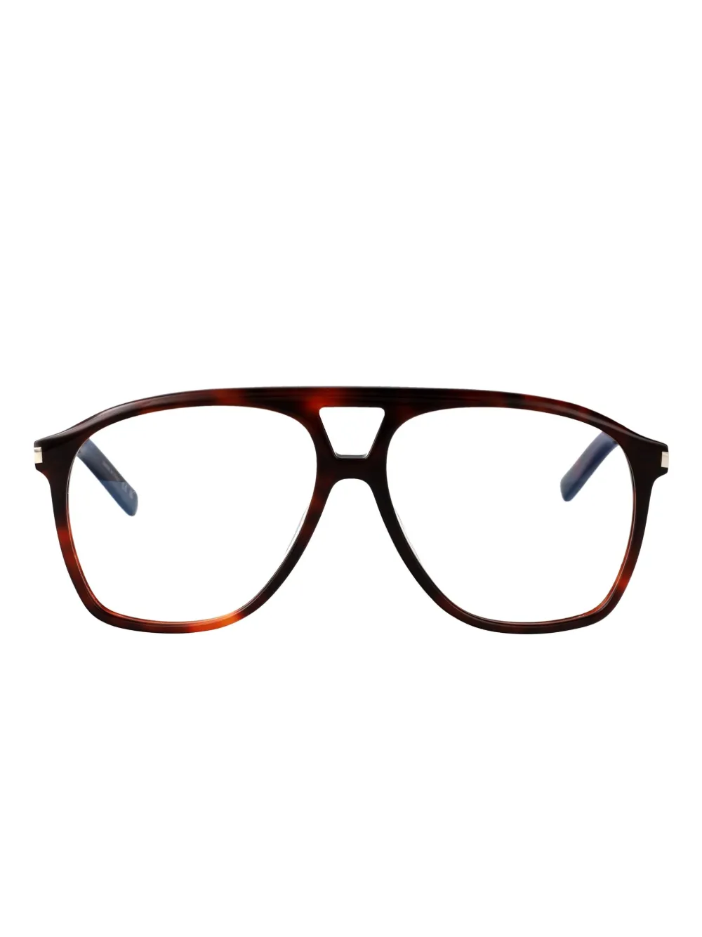 Saint Laurent Eyewear Dune pilot-frame glasses Bruin