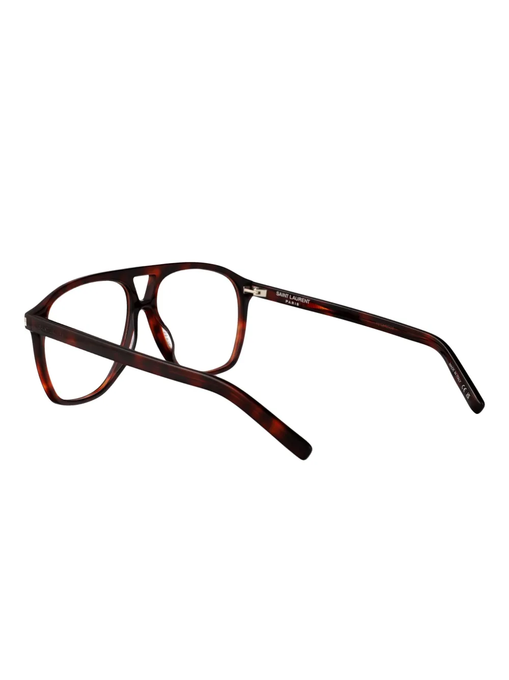 Saint Laurent Eyewear Dune pilot-frame glasses Bruin