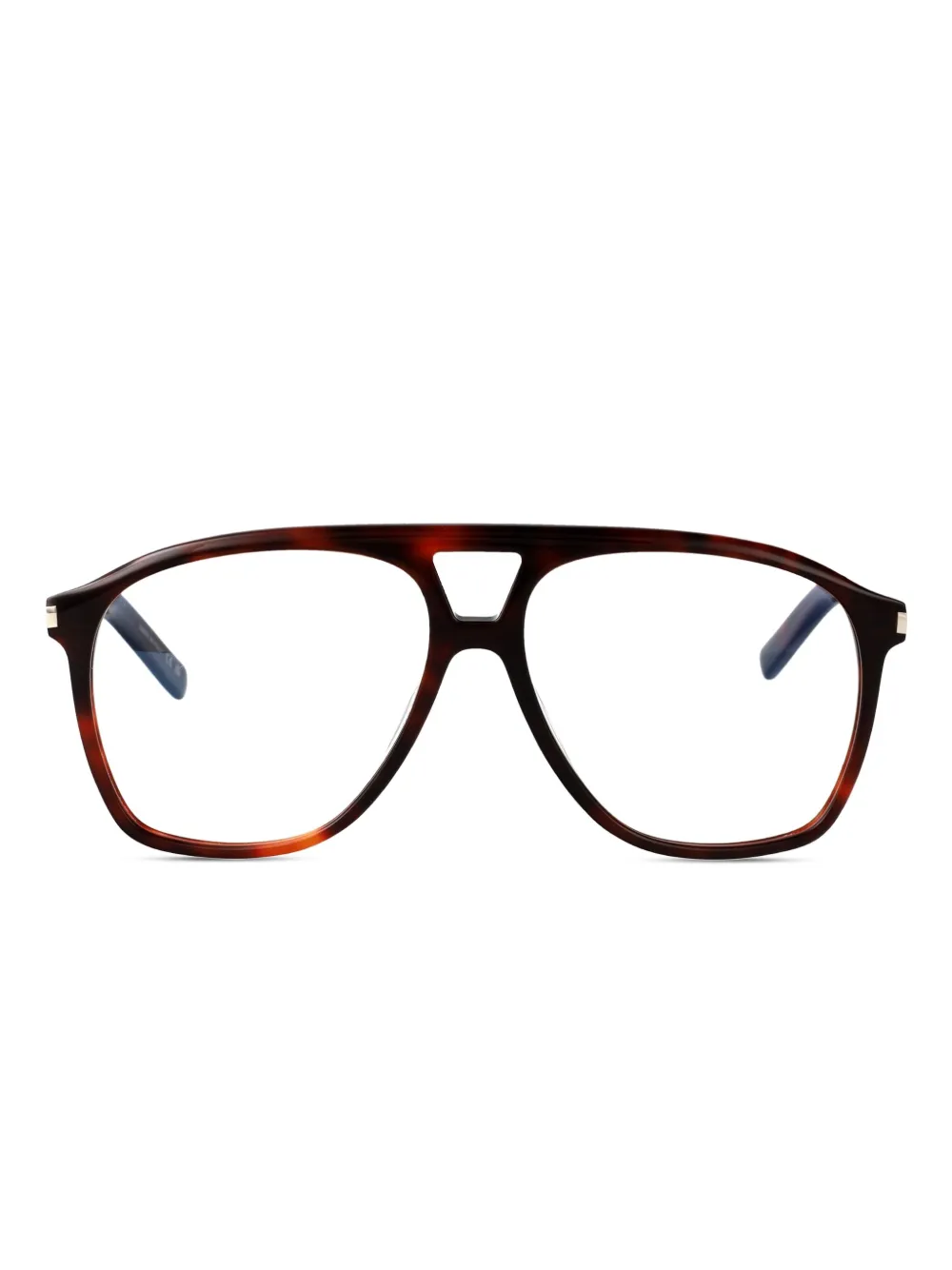 Saint Laurent Eyewear Dune pilot-frame glasses Bruin