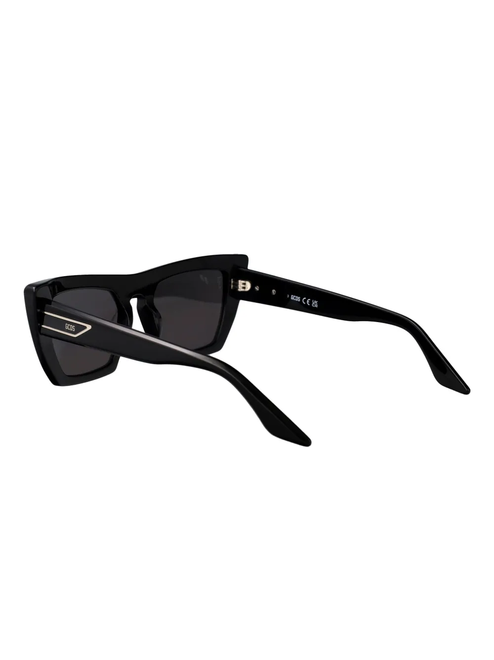 GCDS square-frame sunglasses Zwart