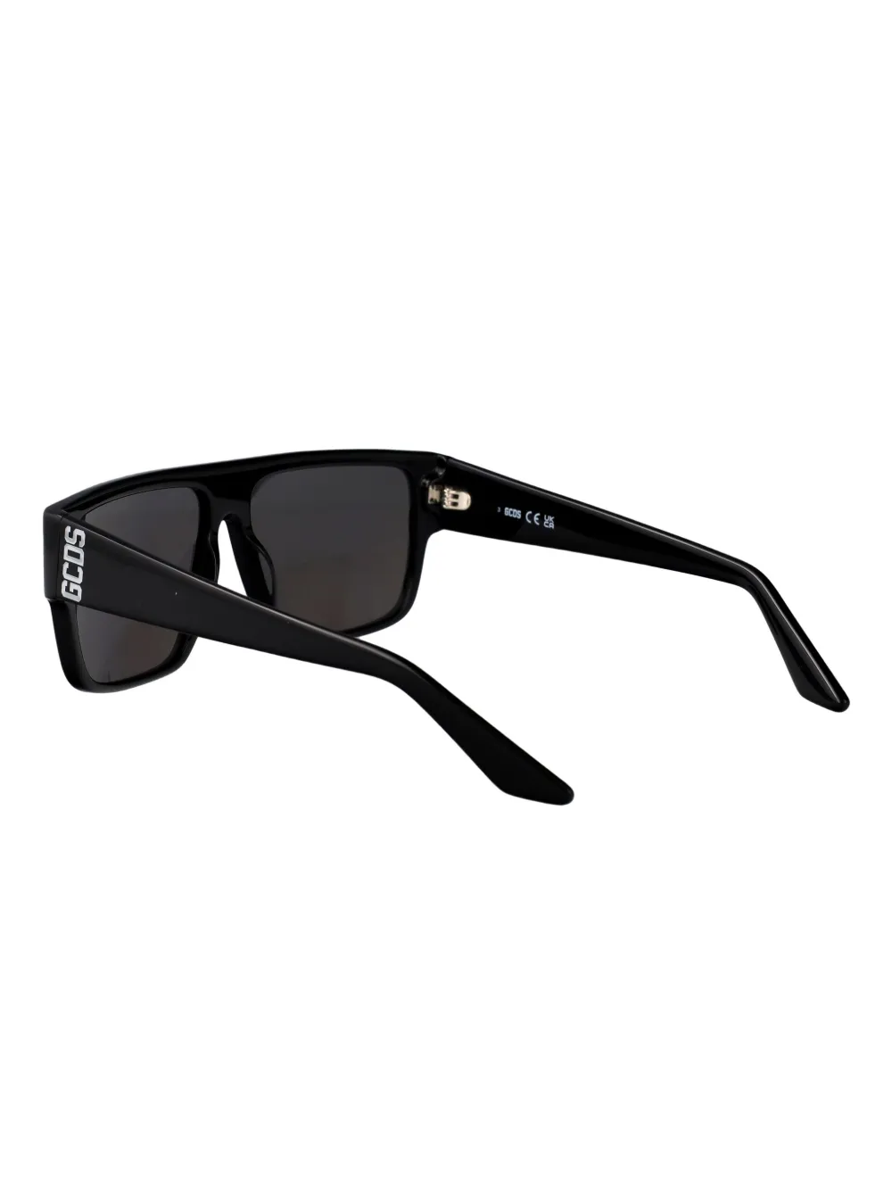 GCDS square-frame sunglasses Zwart