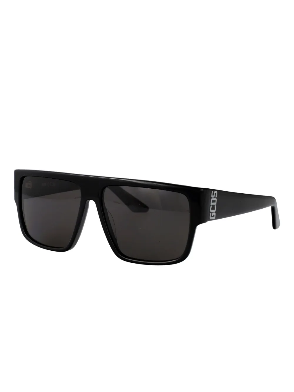 GCDS square-frame sunglasses Zwart