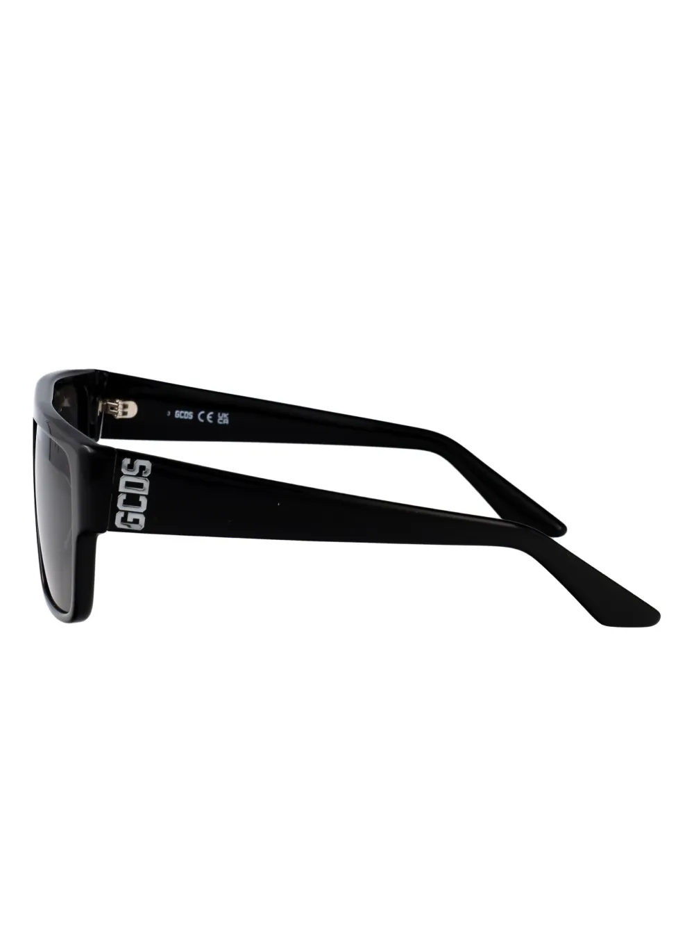 GCDS square-frame sunglasses Zwart