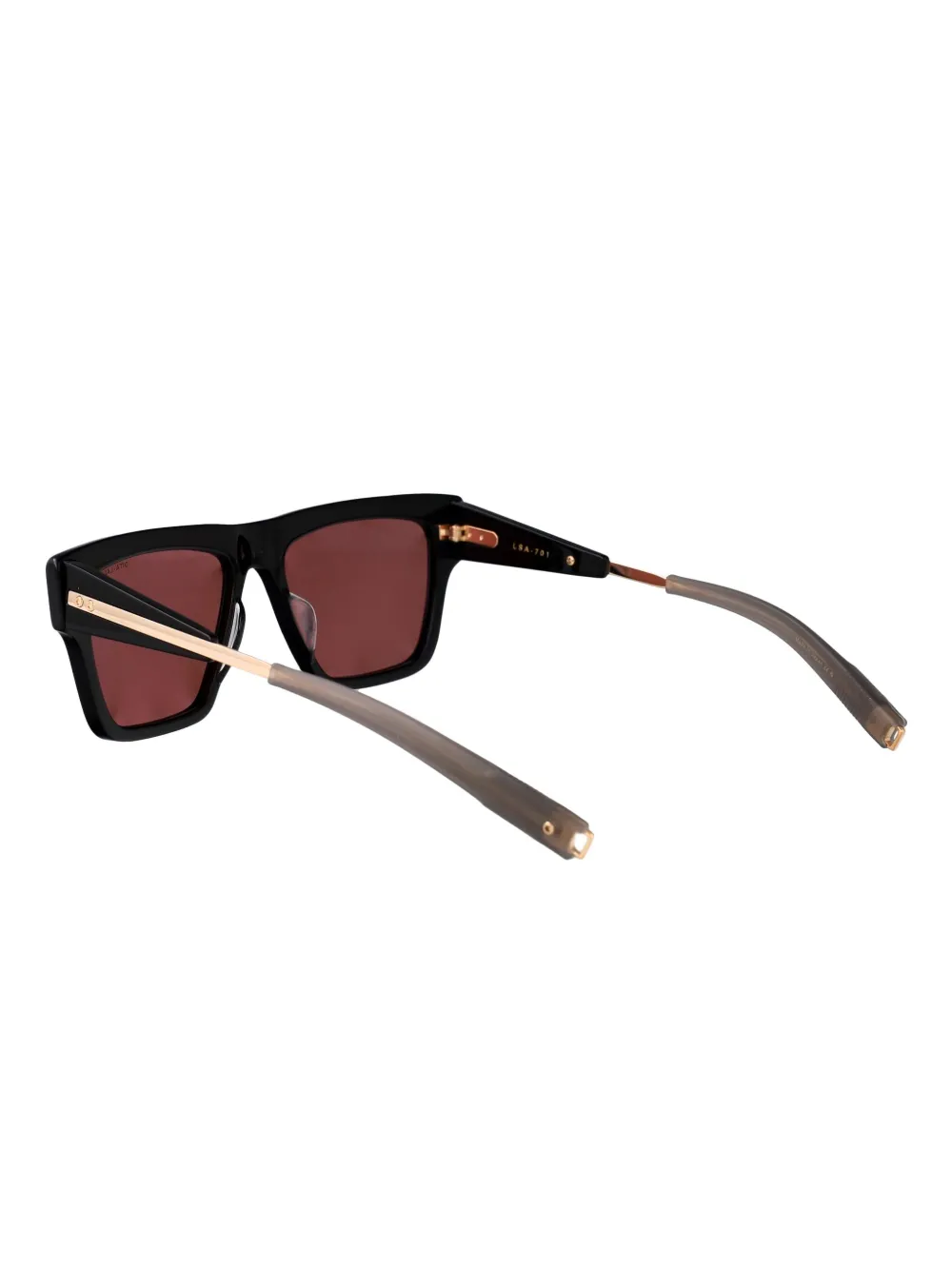 Dita Eyewear LSA-701 zonnebril met vierkant montuur Zwart