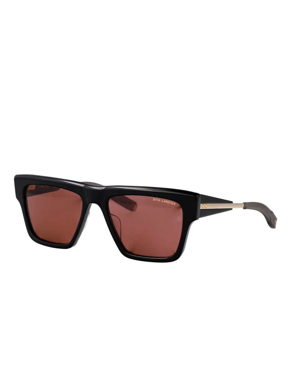 Dita Eyewear LSA-701 zonnebril met vierkant montuur Zwart