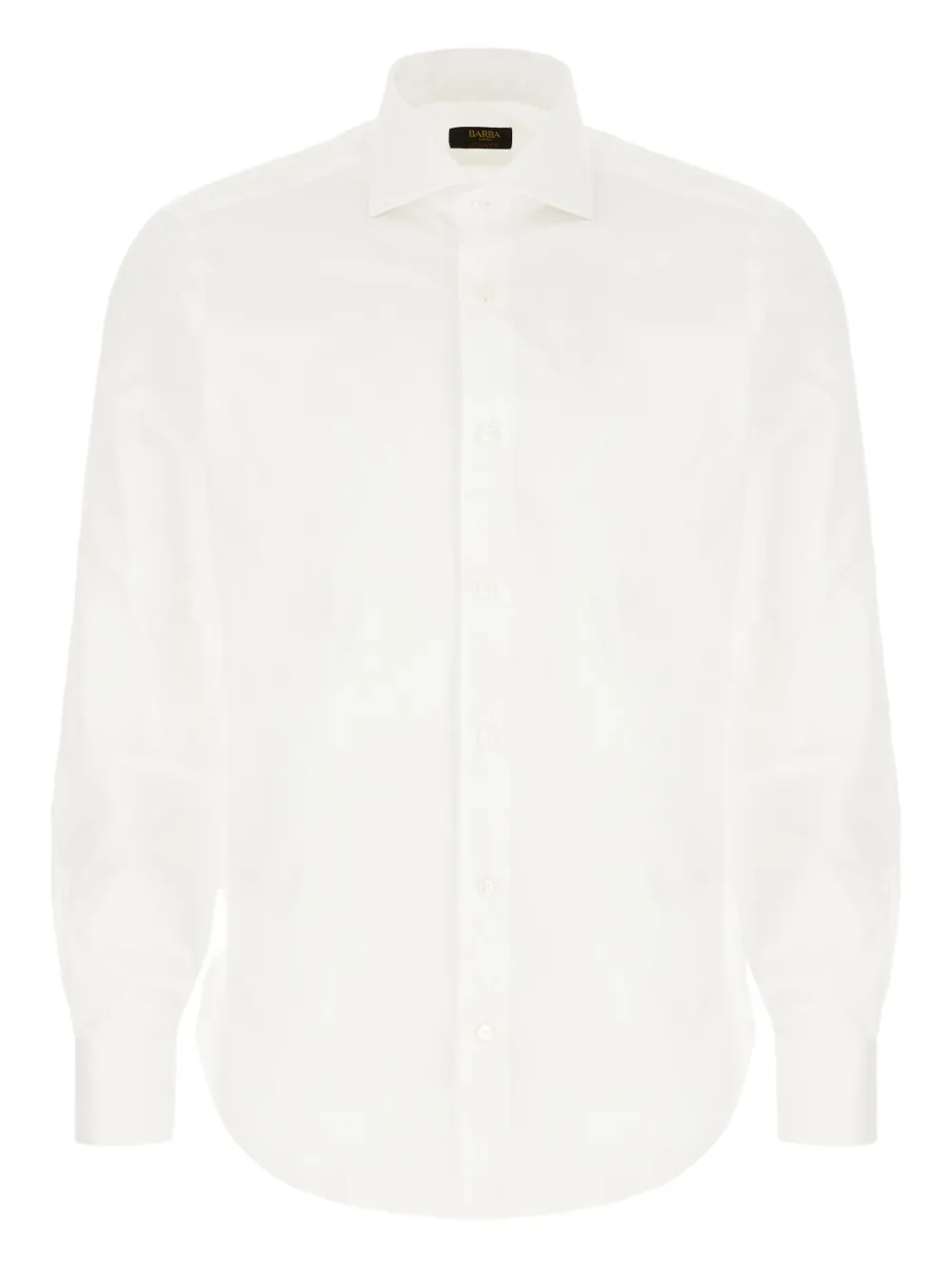 Barba button-cuff shirt | White | Image 1